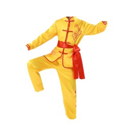 Customized long-sleeved martial arts suit, Chinese martial arts training suit, martial arts performance suit, club martial arts suit SKF011 Customized long-sleeved martial arts suit, Chinese martial arts training suit, martial arts performance suit, club martial arts suit SKF011